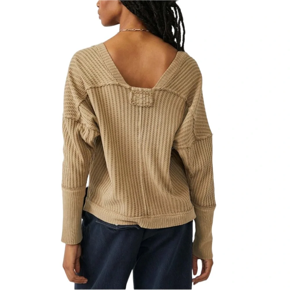 NWT Free People Magic Thermal Top size Medium - Picture 3 of 4
